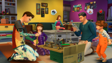 Sims 4 скриншот