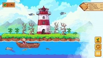 Luna's Fishing Garden скриншот