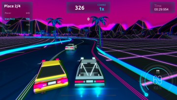Driftpunk Racer скриншот