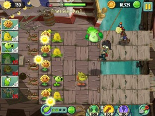 играть в Plants vs Zombies 2 без регистрации