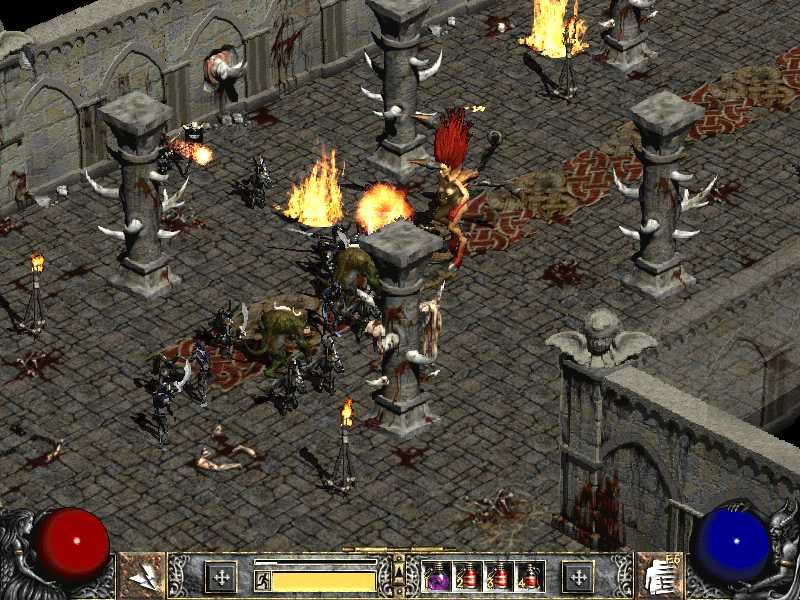 Диабло игра лорды. Diablo 2. Diablo 2 2000г. Doblo 2. Diablo II 2000.