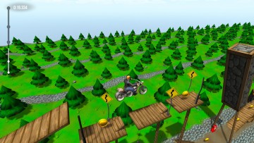Moto Racing 3D скриншот
