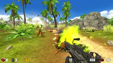 Action Alien: Tropical Mayhem скриншот