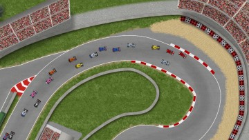 Ultimate Racing 2D скриншот