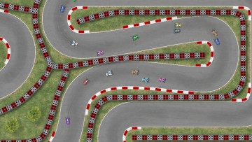 Ultimate Racing 2D скриншот