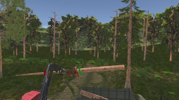 Forest Harvester Tractor 3D скриншот