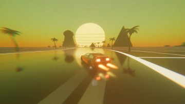 Vaporwave Drift скриншот