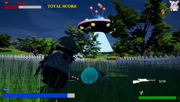 Lucky VS Aliens скриншот