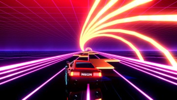 Neon Drive скриншот