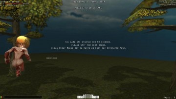 Attack On Titan Tribute Game скриншот
