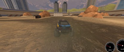Monster Truck Drive скриншот