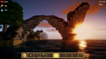 Cube Life: Island Survival скриншот
