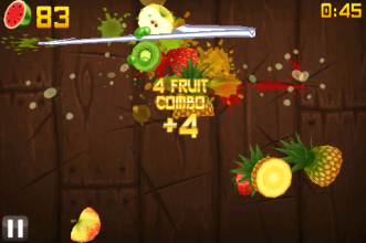 Fruit Ninja HD скриншот