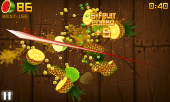 Fruit Ninja HD скриншот