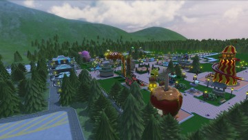 RollerCoaster Tycoon Adventures скриншот