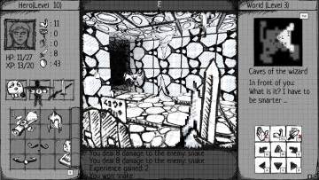 Drawngeon: Dungeons of Ink and Paper скриншот