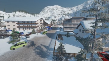 Winter Resort Simulator скриншот