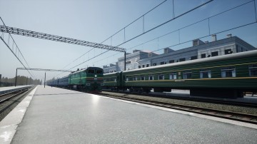 Train Travel Simulator скриншот