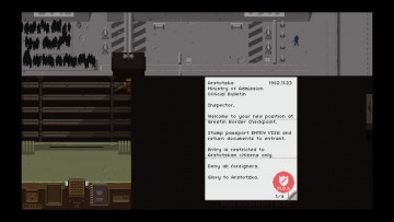 Papers, Please скриншот